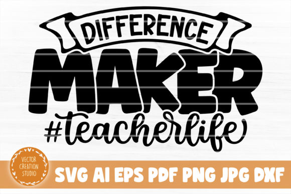 Difference Maker Teacher Life SVG: An Embroidery Review