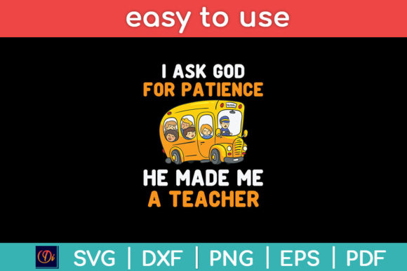 I Ask God for Patience He Made Svg Review