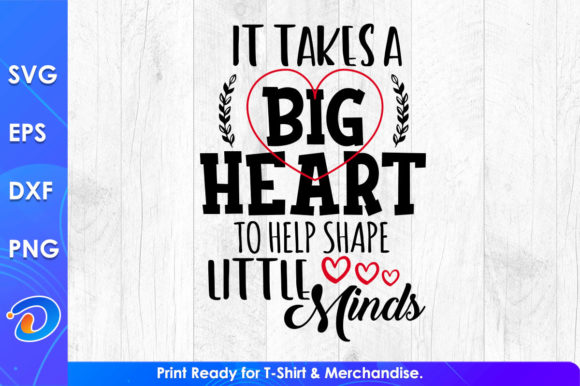 It Takes a Big Heart Teacher SVG: Embroidery Review
