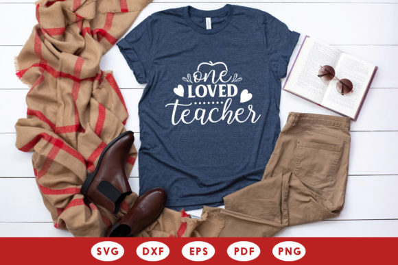 One Loved Teacher Valentine SVG: Embroidery Review