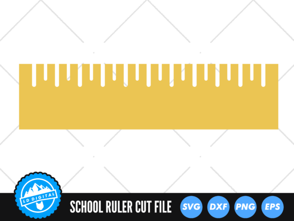 Ruler SVG School Ruler: An Embroidery Design Review